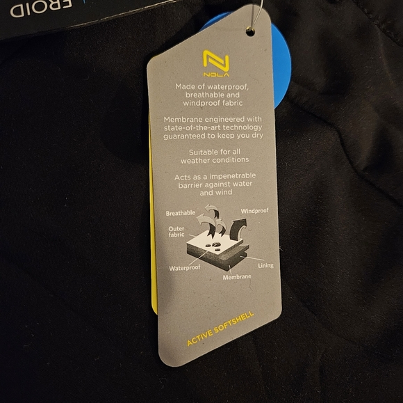 NOLA snow pants black  size 3X petite waterproof wind resistant winter NWT - Picture 5 of 11